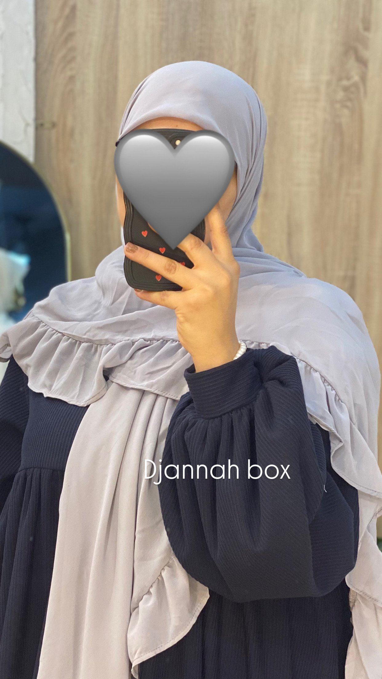 خمار رمادي clair