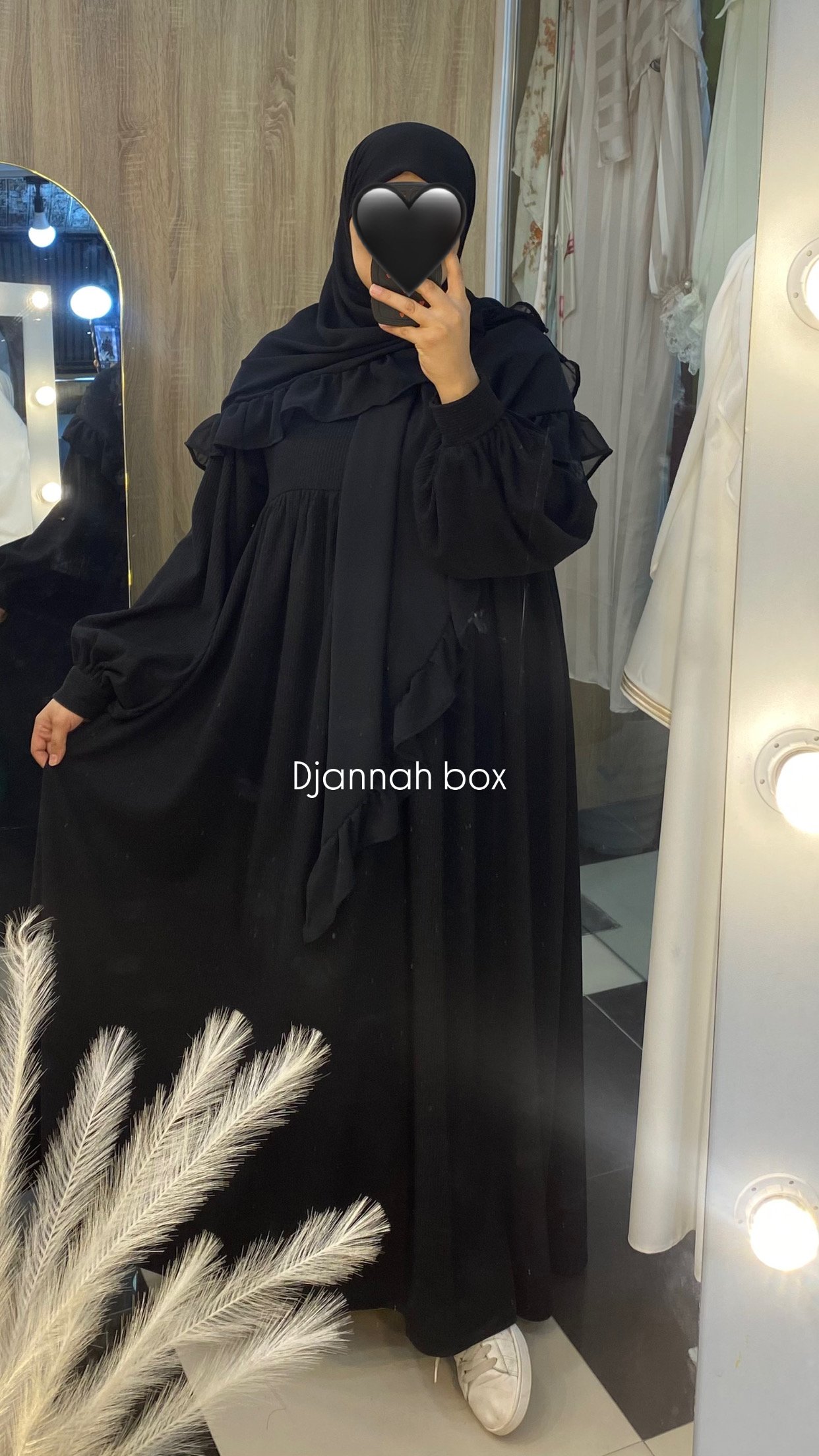 حجاب snowy black