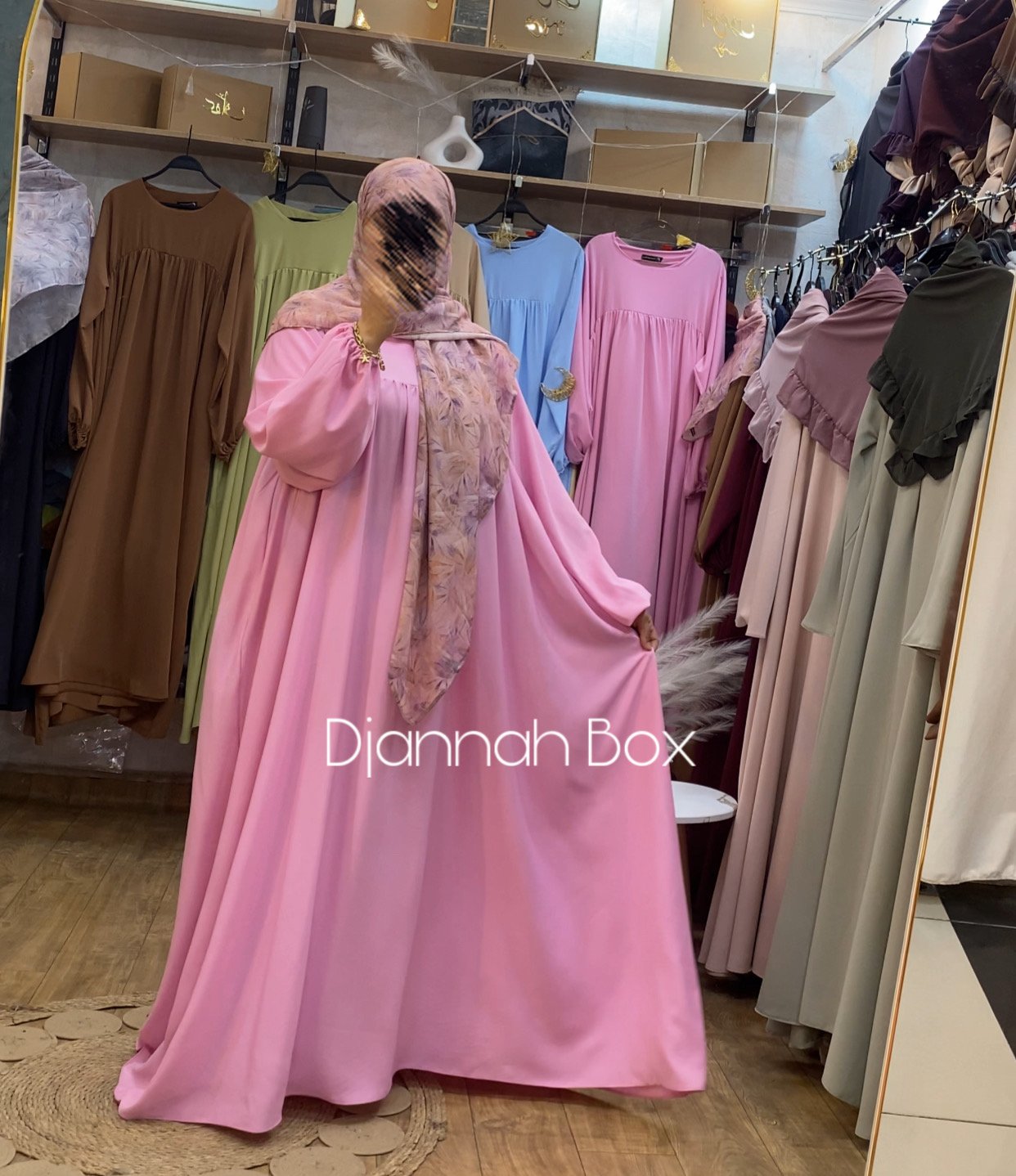 Hijab simply rose 