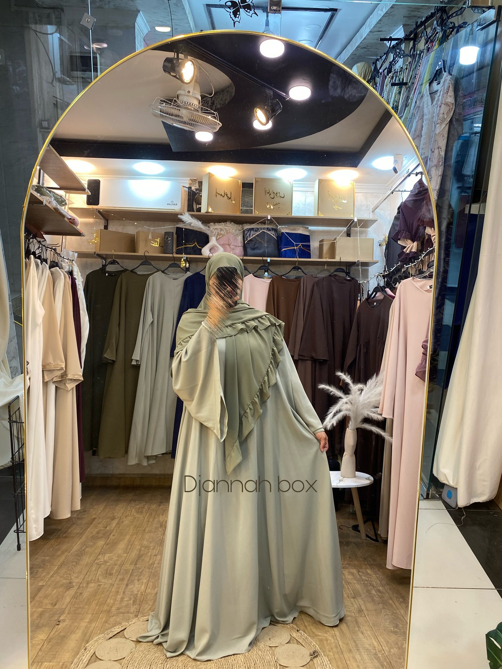 Ensemble elg vert pastel + f vert