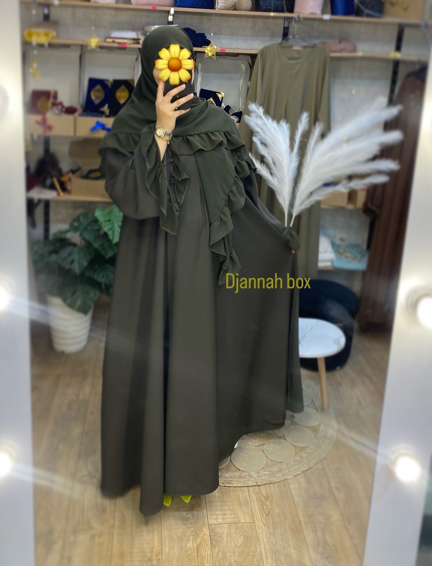 عباية سمرا vert 