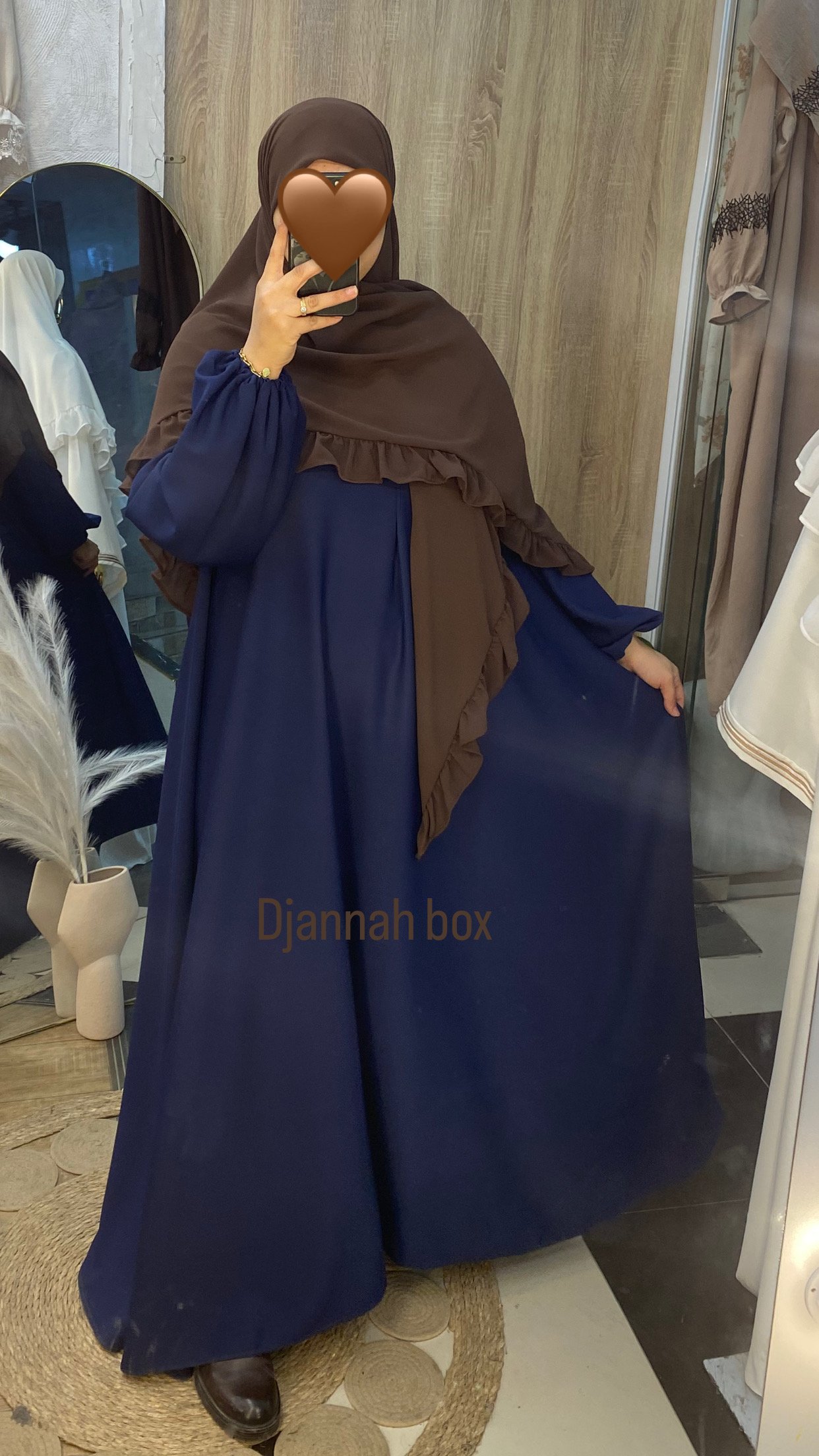 حجاب bazi bleu nuit 