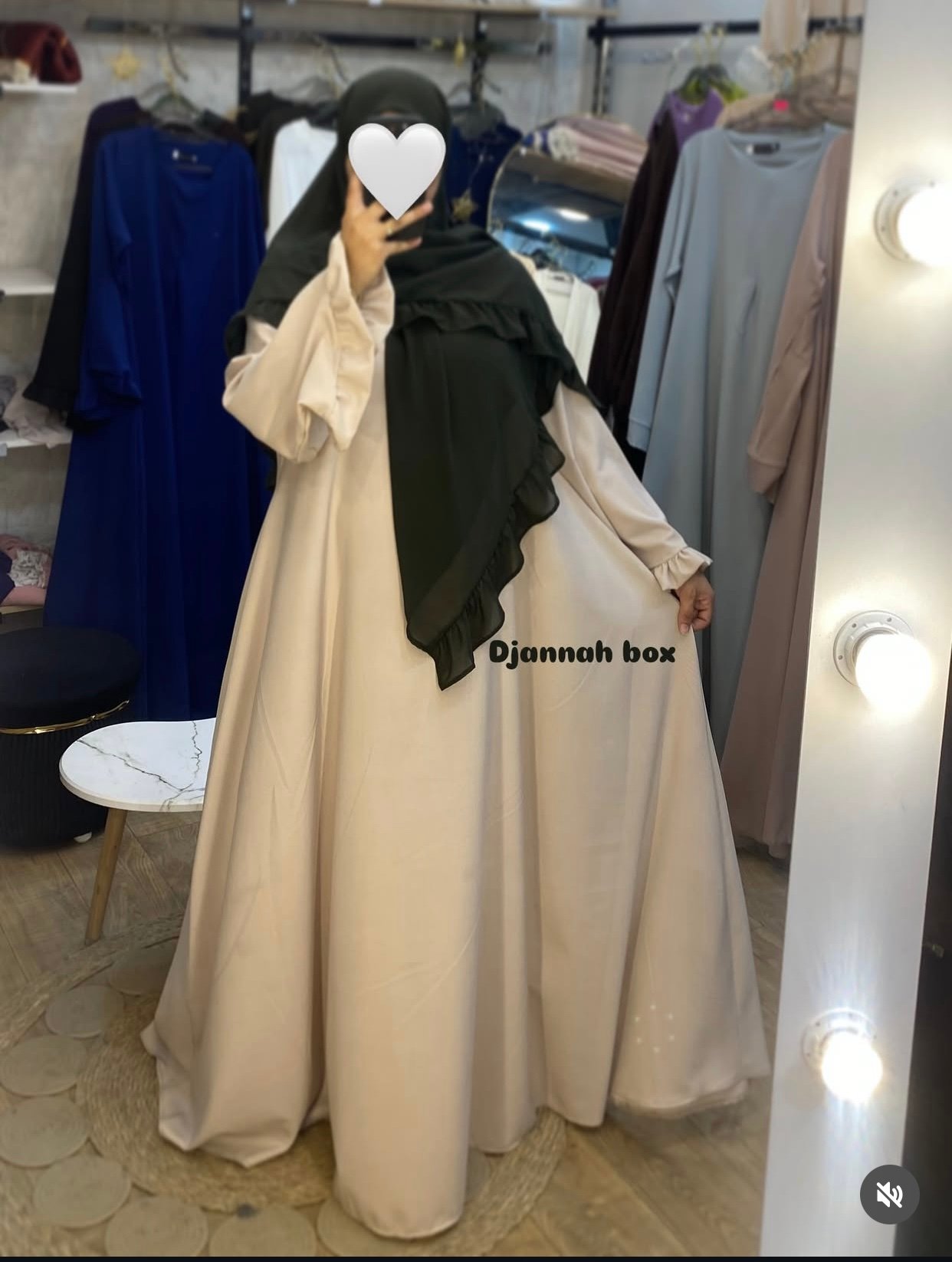 خمار  vert olive 