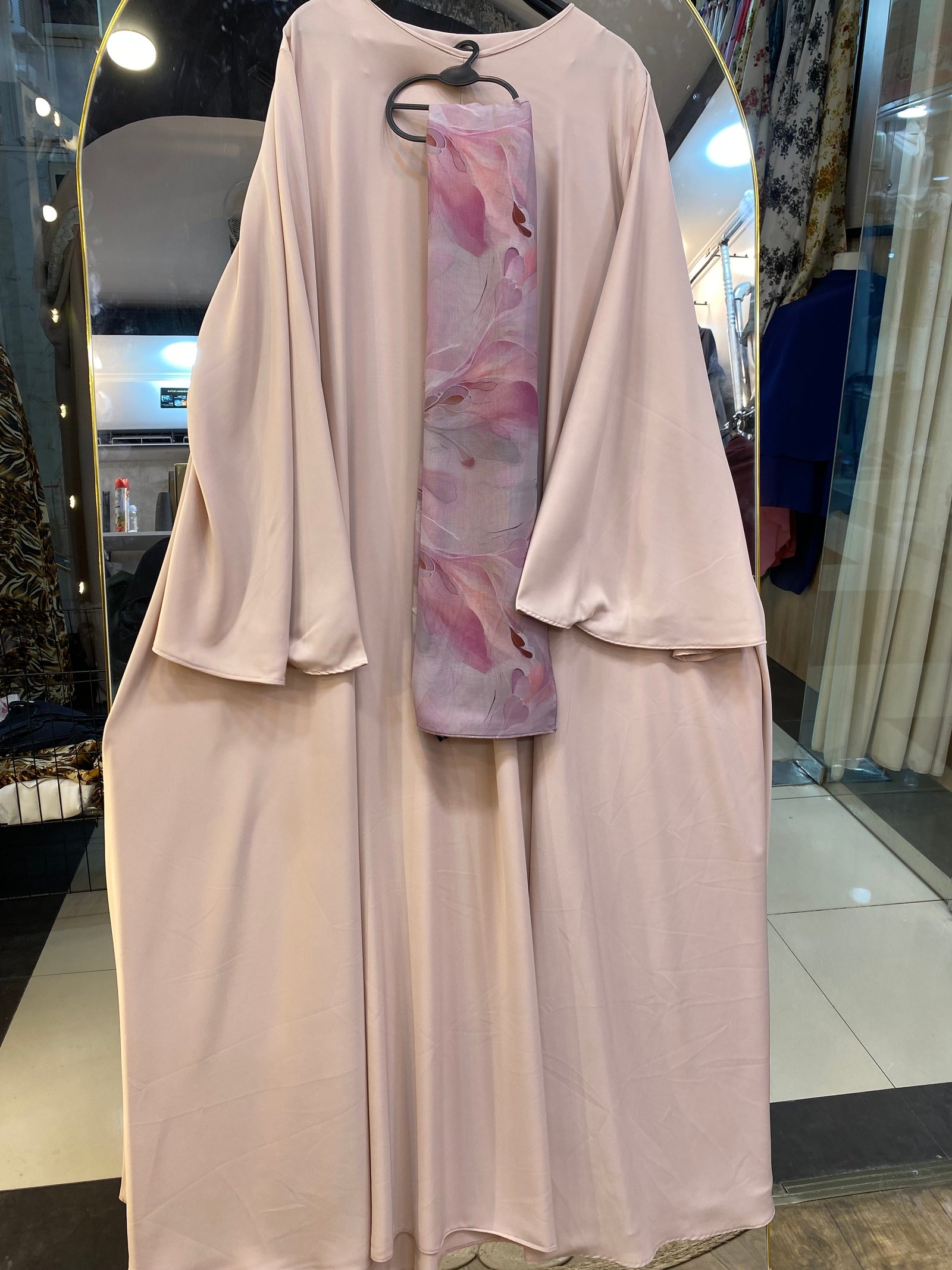 Ensbl elg rose clair + f imprime rose
